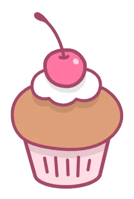 아기자기한 분홍색 스티커