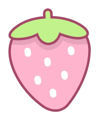 아기자기한 분홍색 스티커