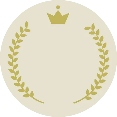 ランキングに使える王冠のついた円形フレーム