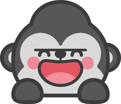 동물스마일_고릴라