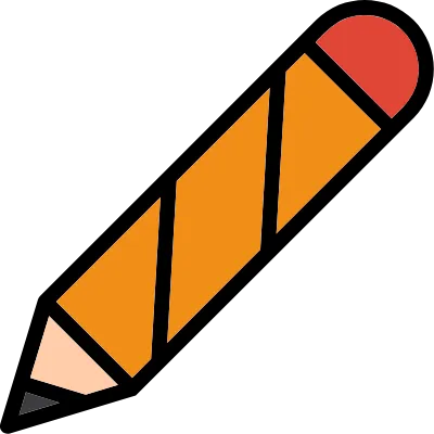 Pencil Line Filled Icon