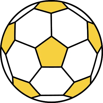 Isometric Line Icon of Soccer Ball  Simple Vector Illustration for School and Sports Use