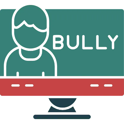 E-bullying Glyph Multi Color Icon