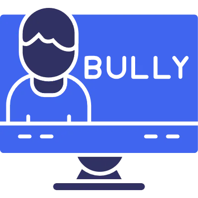 E-bullying  Solid Two Color Icon