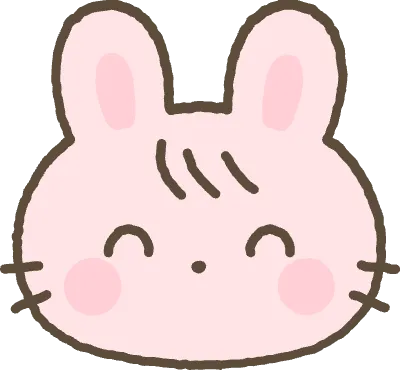 かわいいうさぎ うさぽん