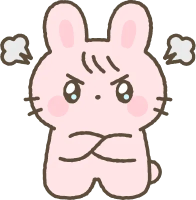 かわいいうさぎ うさぽん