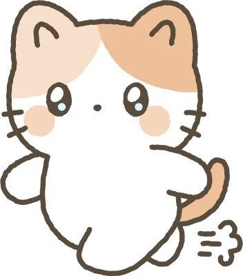 고양이 달리고 있는 모습