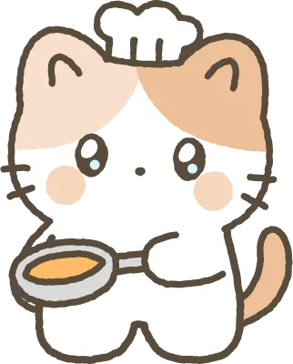 고양이 요리하는 모습