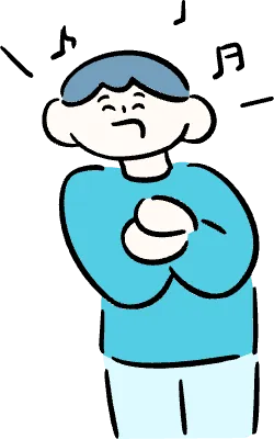 마루가족 유우씨 웃으며 노래하고 있는 모습