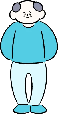 마루가족 진 할아버지 기본포즈