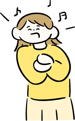 마루가족 유리씨 웃으며 노래하고 있는 모습