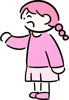 마루가족 하나짱 웃으며 대화하고 있는 옆모습