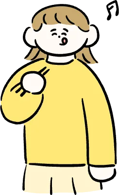 마루가족 유리씨 웃으며 젓가락으로 식사하는 모습