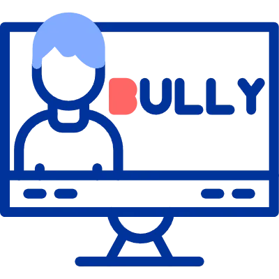 E-bullying Color Filled Icon