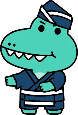 안내하는 이자카야 점원 아고