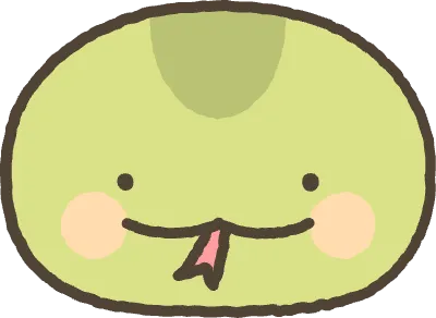 귀여운 뱀 얼굴 그림