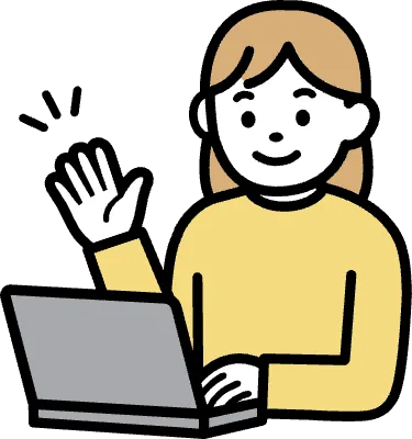 컴퓨터를 하고 있는 모습