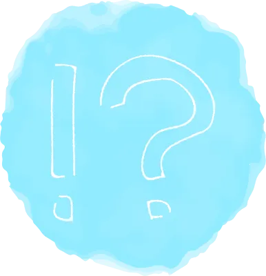 Handwritten simple icon illustration surprised mark