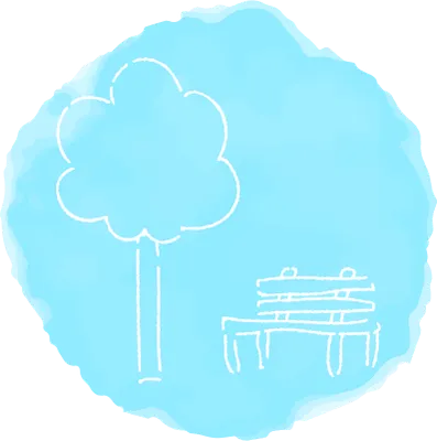 Handwritten simple icon illustration Mountain