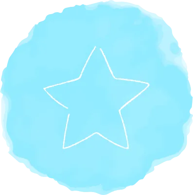 Handwritten simple icon illustration  Star