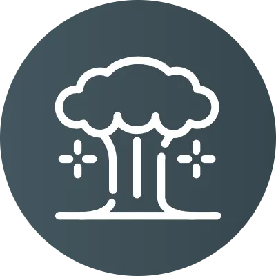 Nuclear Explosion Icon