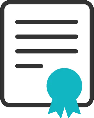 민트색 교육 아이콘