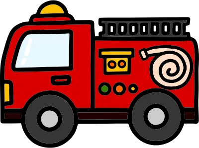 소방차 일러스트