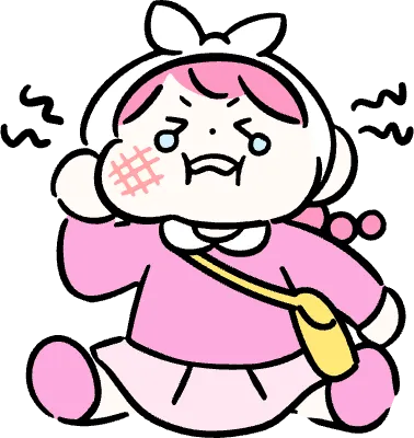 かわいい幼稚園児はなちゃん