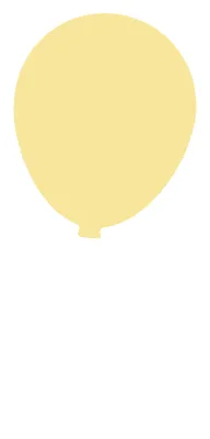 귀여운 파스텔 톤 장식 일러스트 풍선