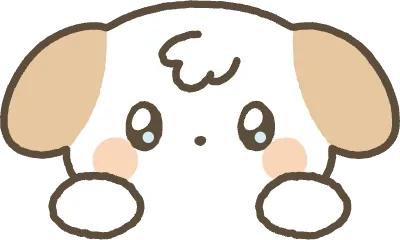 강아지 손을 얹고 있는 모습