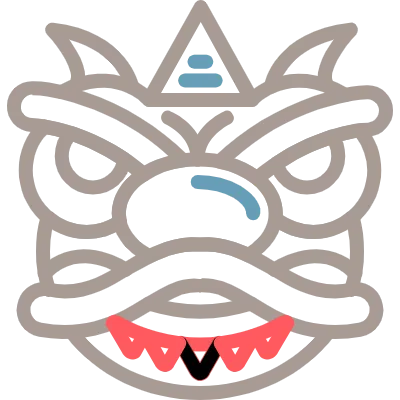 Chinese Lion Dance Icon