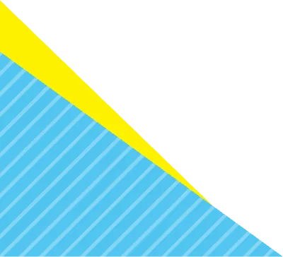 노란색과 하늘색의 꾸밈요소