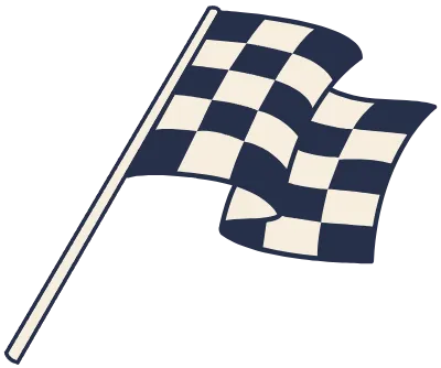 체커보드의 깃발