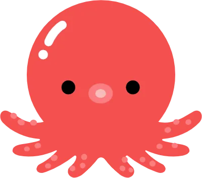 문어 일러스트