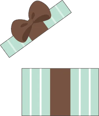 러블리 민트 초코 선물 상자