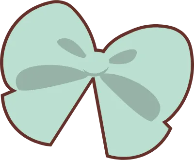 귀여운 디저트 리본 장식