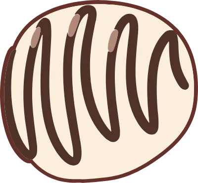 귀여운 디저트 초콜릿 장식