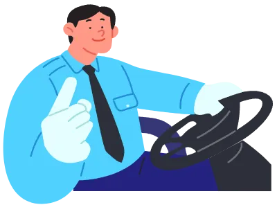 버스 운전 기사 아저씨