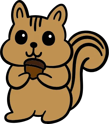 다람쥐캐릭터