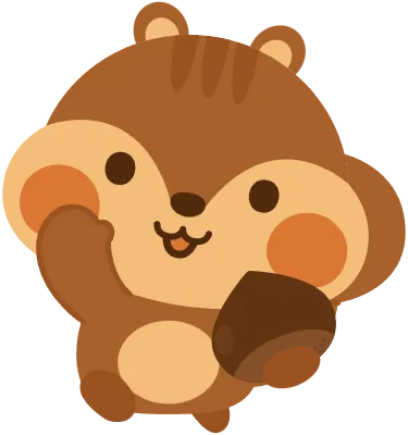 가을시리즈01_다람쥐,도토리,밤