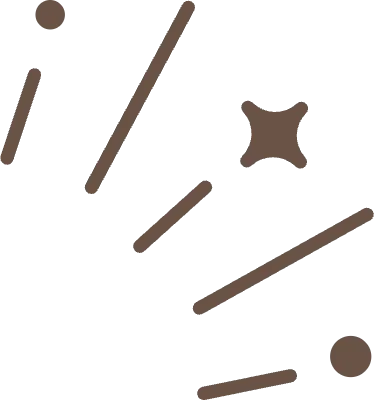 반짝이가 있는 강조선