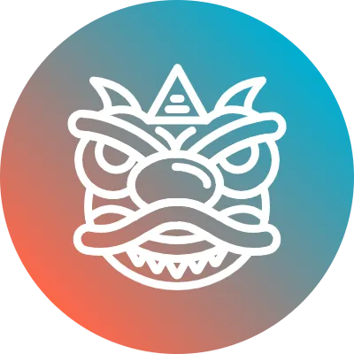 Chinese Lion Dance Icon