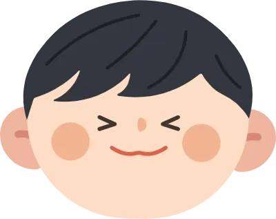 웃고 있는 소년