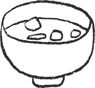 味噌汁日本の食事