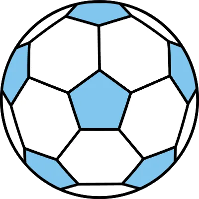 Isometric Line Icon of Soccer Ball  Simple Vector Illustration for School and Sports Use