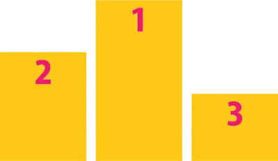 表彰台のアイコン