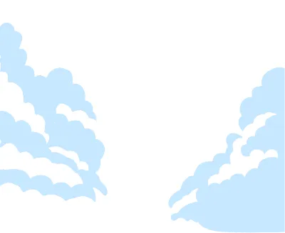 구름 일러스트 구름 배경 해변 배경 여름휴가