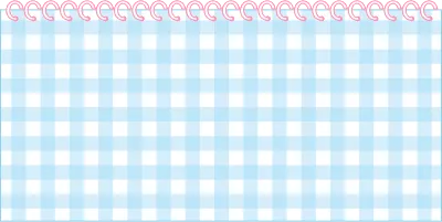 체크무늬 스케치북