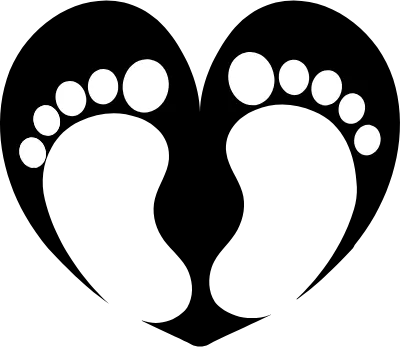 赤ちゃんの足の裏の要素