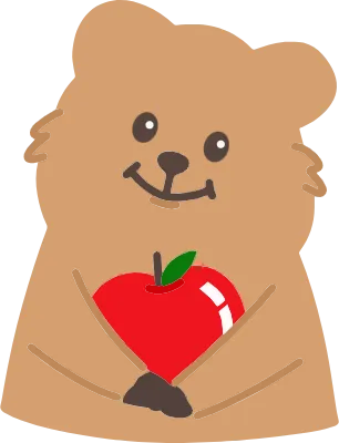 쿼카_사과_미안해